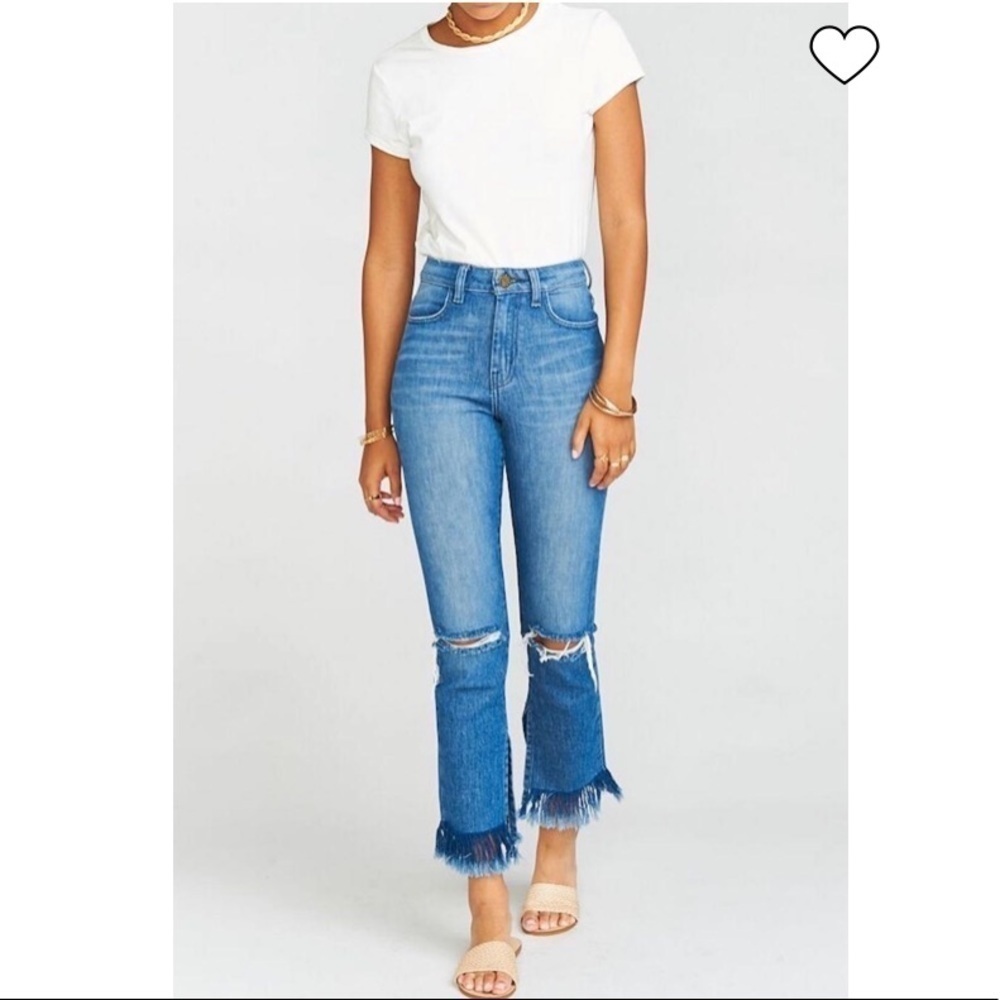 Show Me Your Mumu Brooklyn Sapphire High Waist